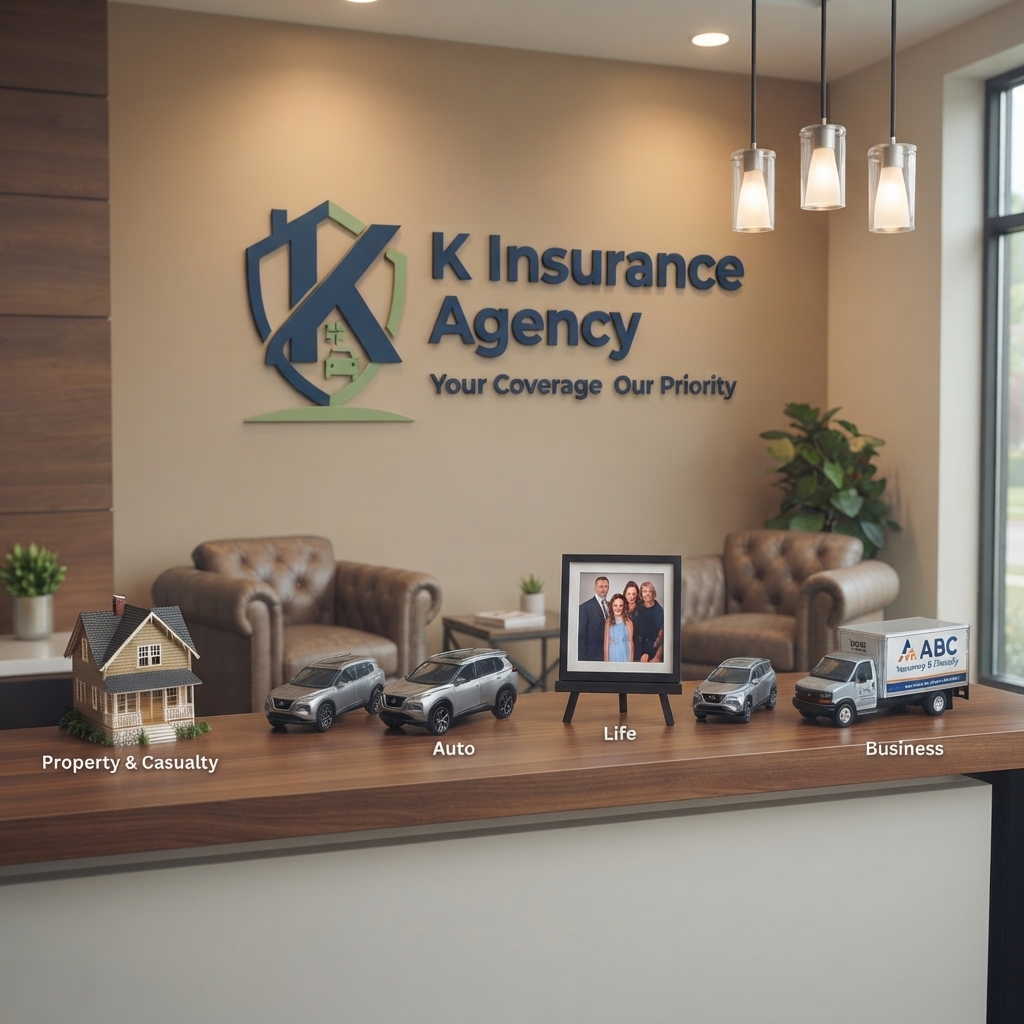 K Insurance Agency office reception